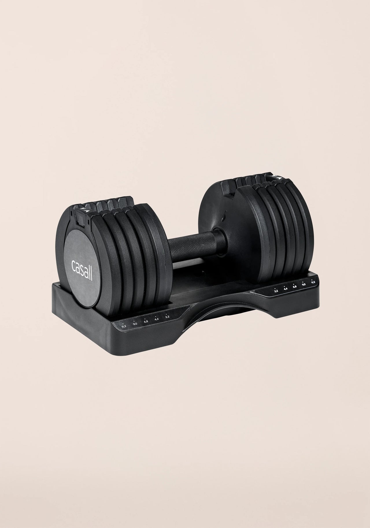 Adjustable Dumbbell set 2-11kg - Black