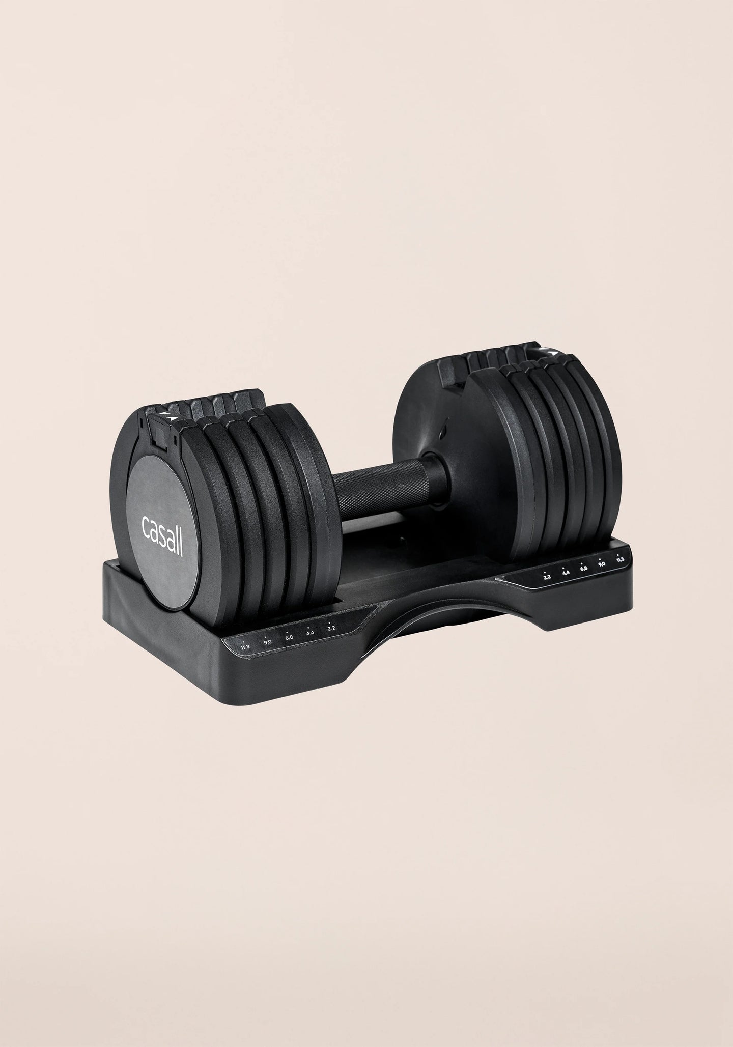 Adjustable Dumbbell set 2-11kg - Black