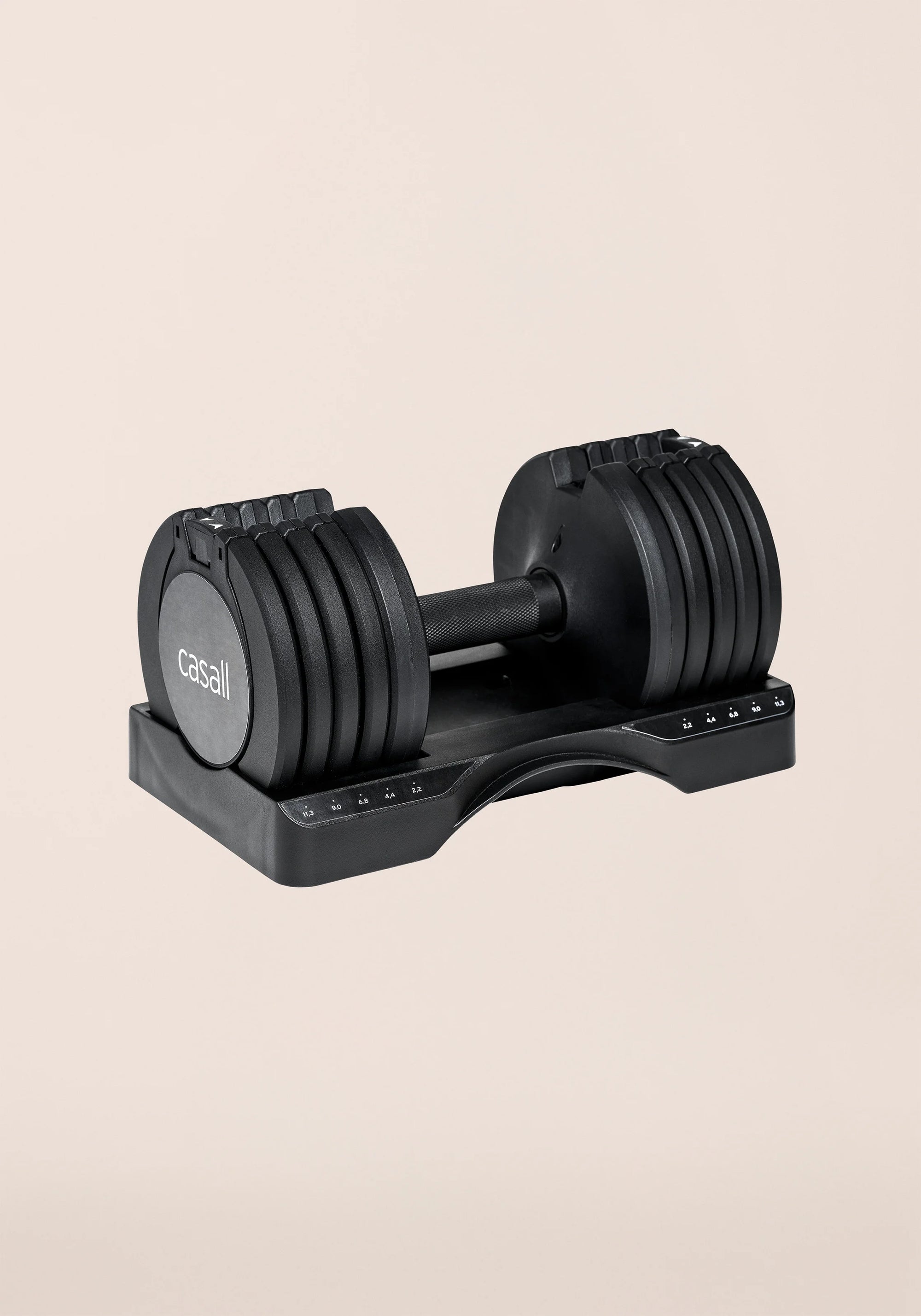 Adjustable Dumbbell set 2-11kg - Black