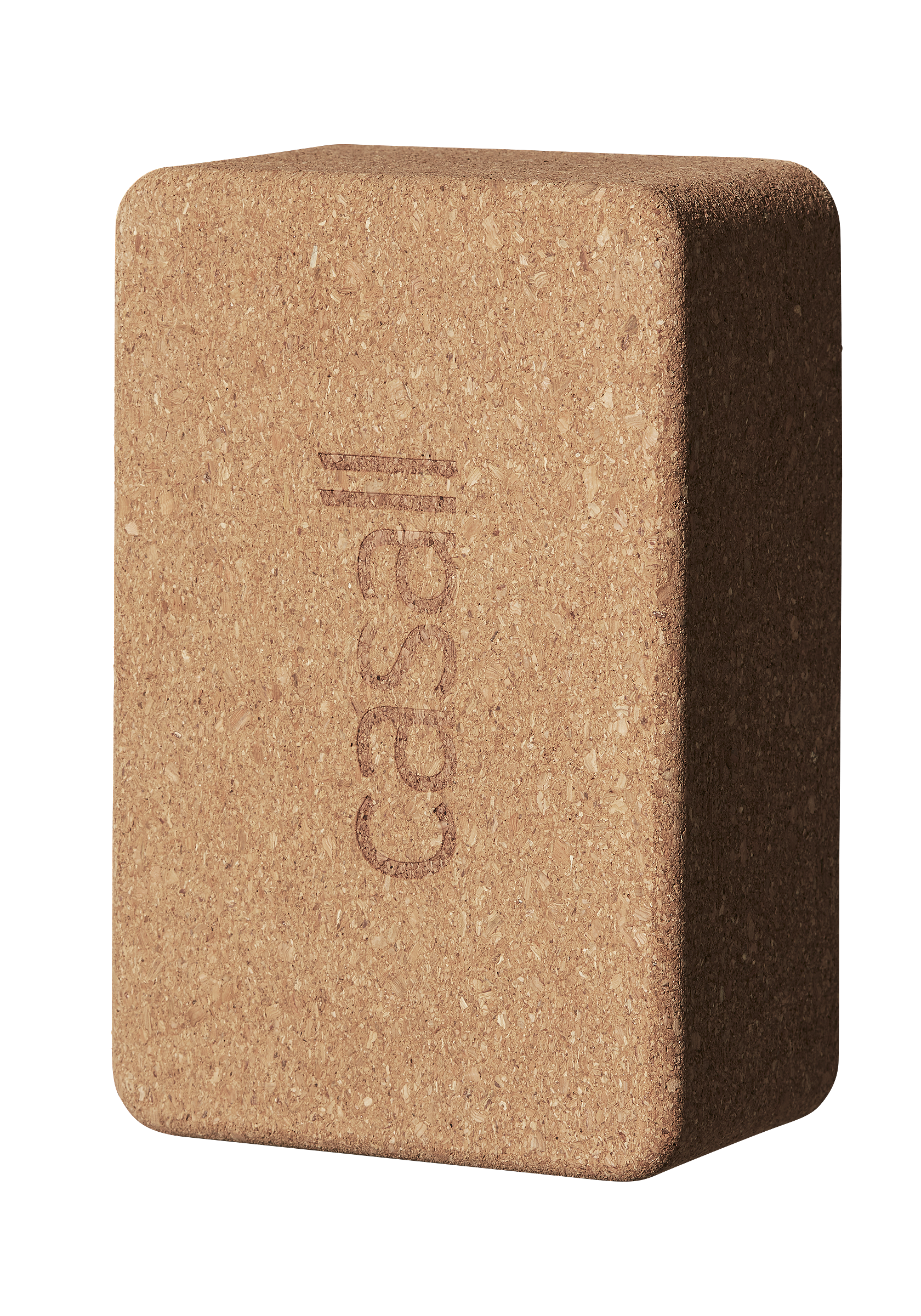 Yoga block natural cork Large - Natural cork