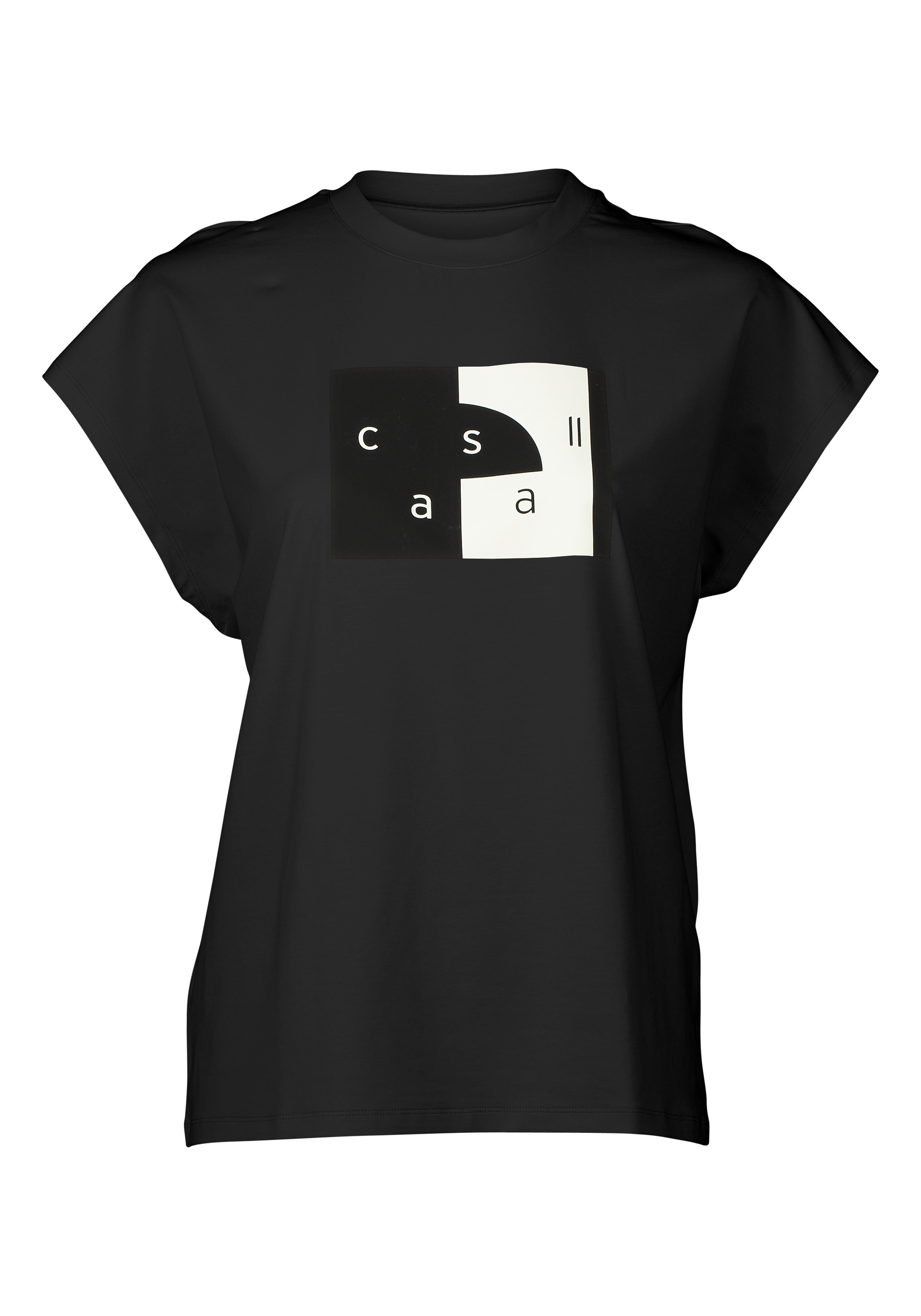 Boxy Tee Black CASALL