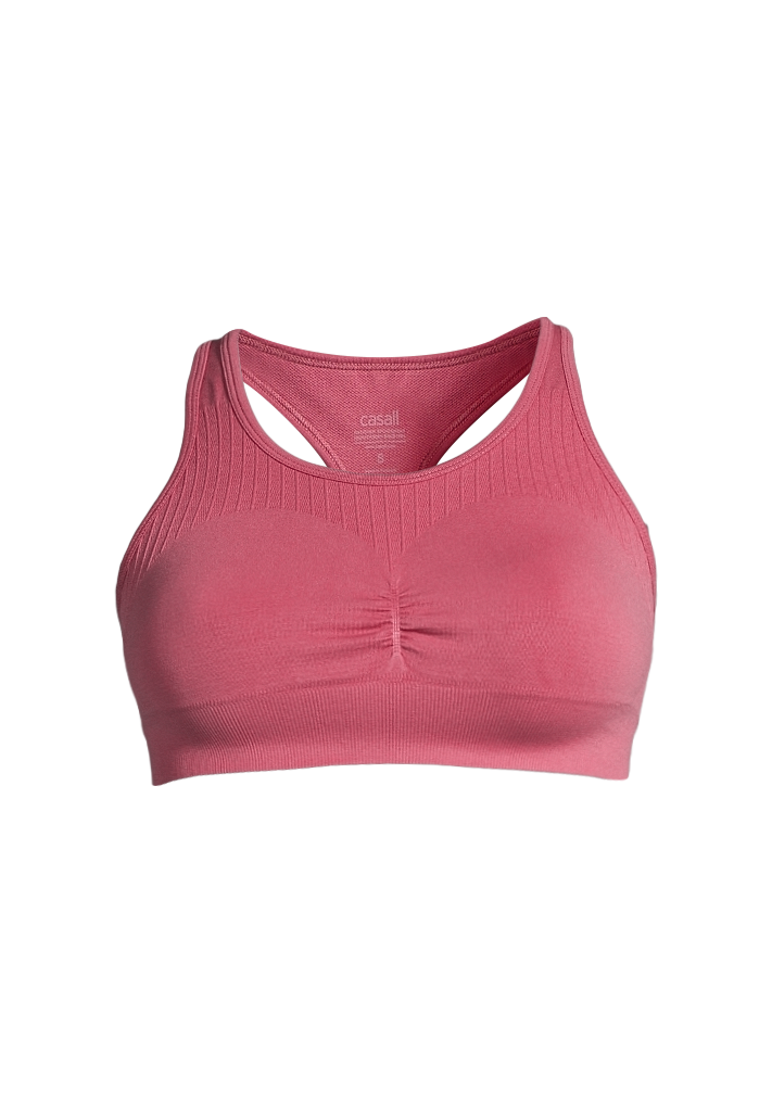 Seamless Soft Sports Bra - Comfort Pink