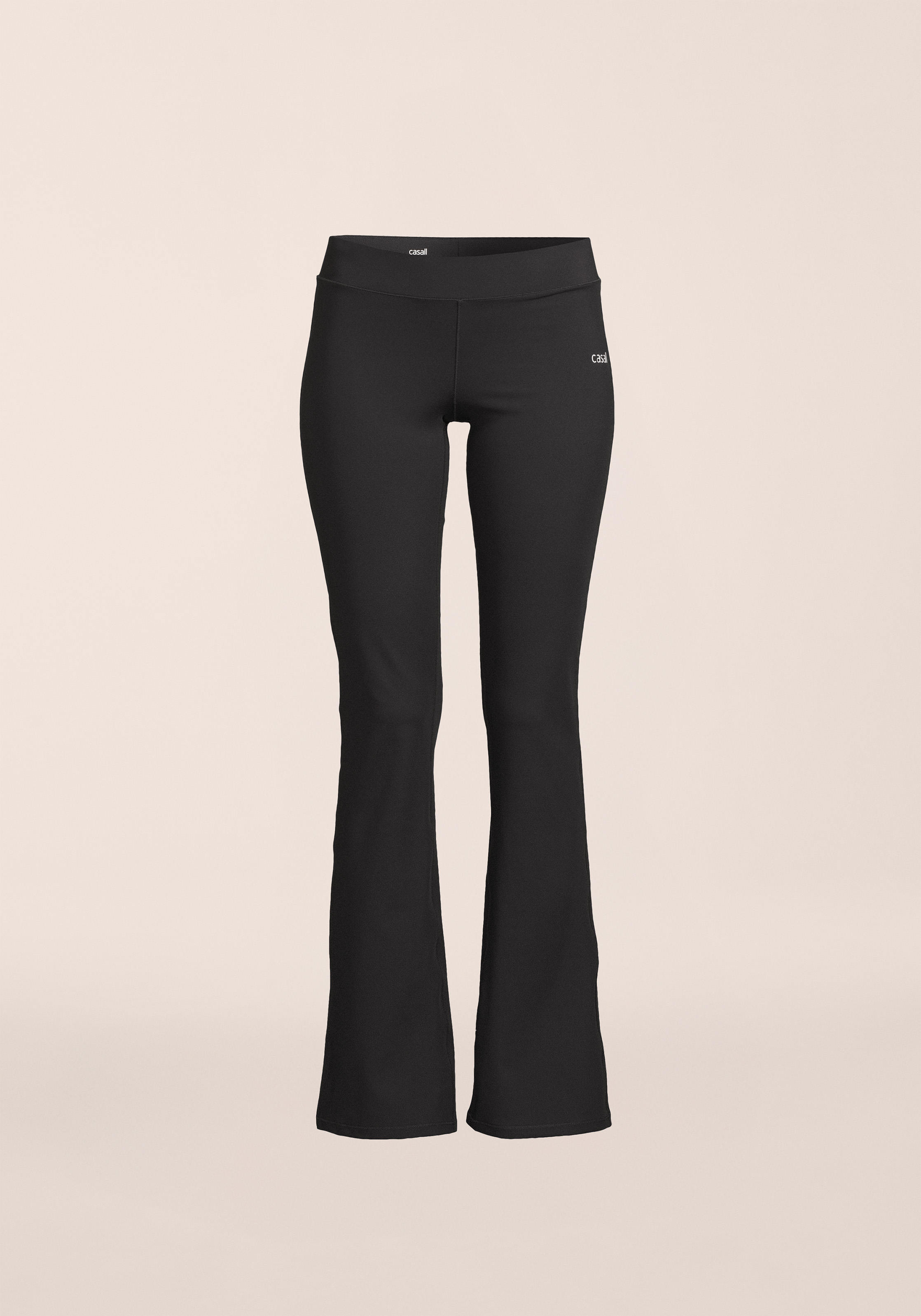 Flare Low Waist Pant - Black