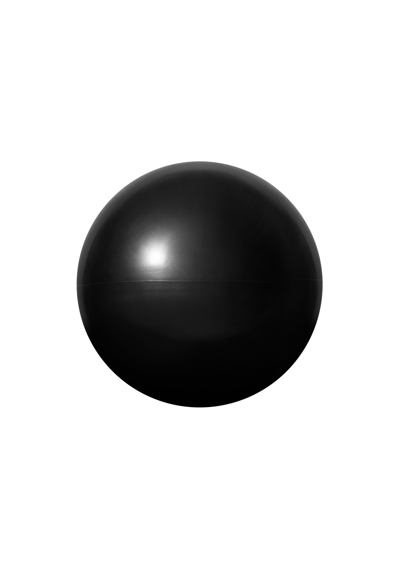 Exercise ball 18cm 1kg Black