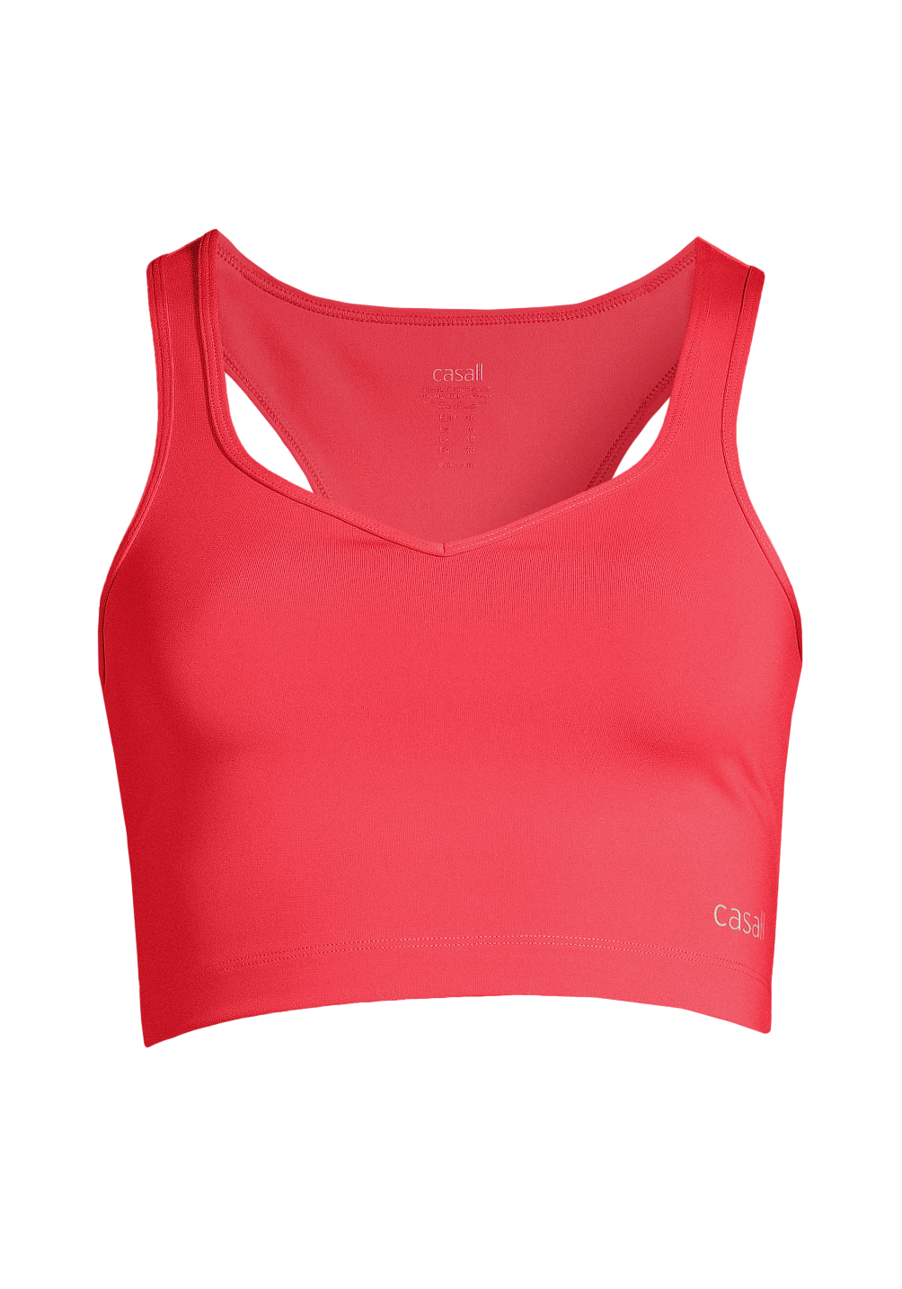 Heart Shape Sport Top Luscious Red CASALL