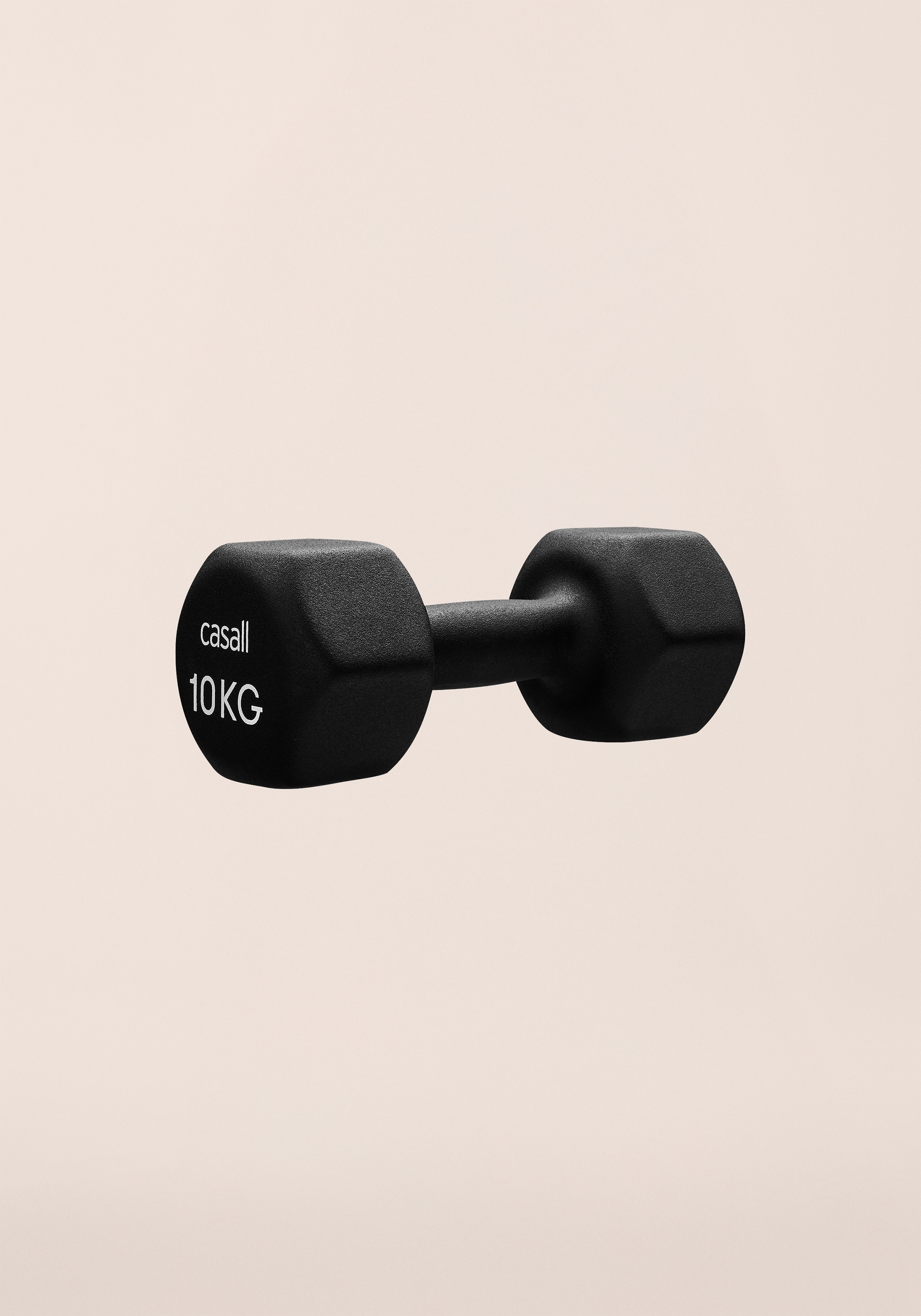 Classic Dumbbell 10kg Black/white CASALL