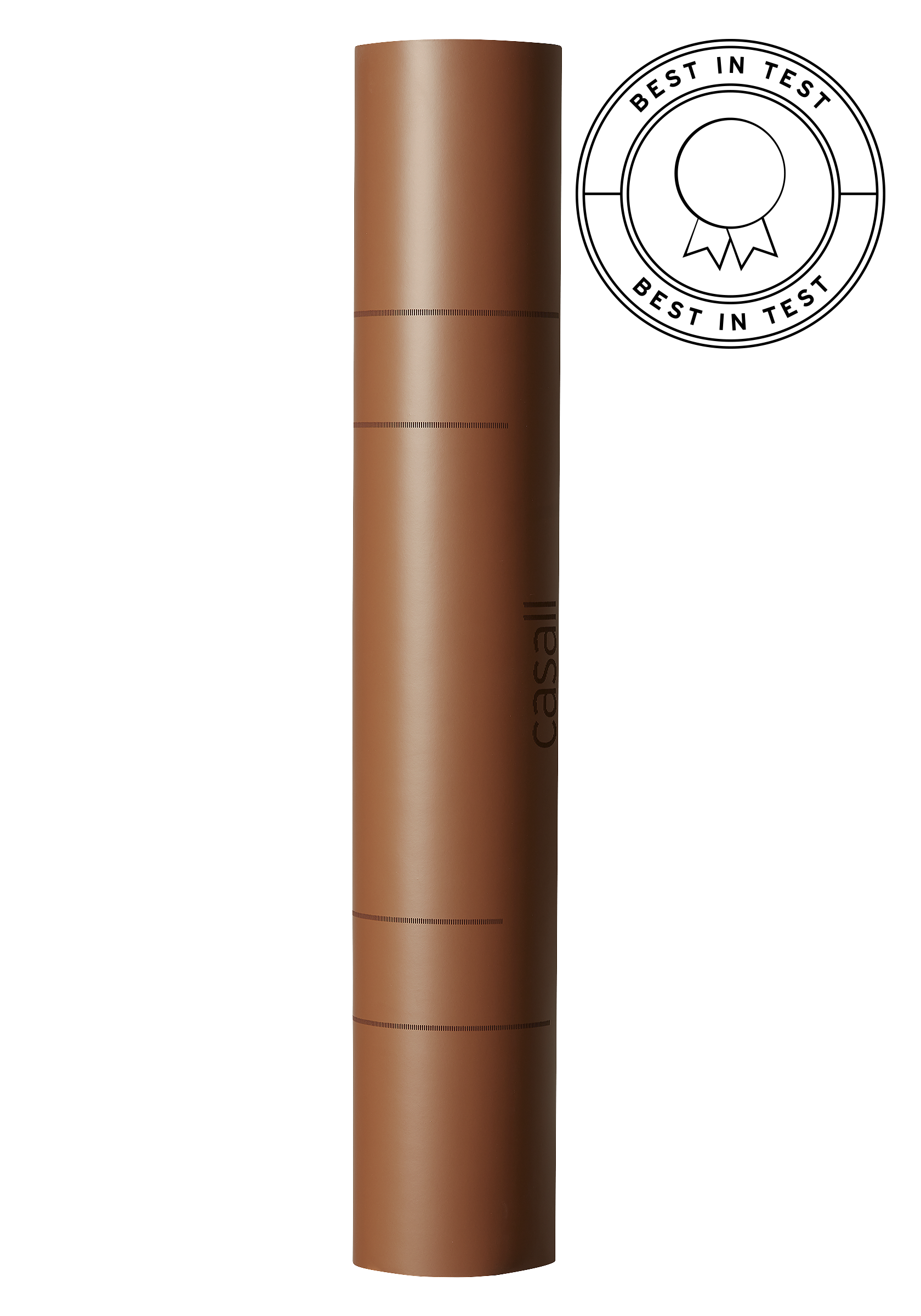 Yoga mat Grip&Cushion III 5mm Vintage brown CASALL