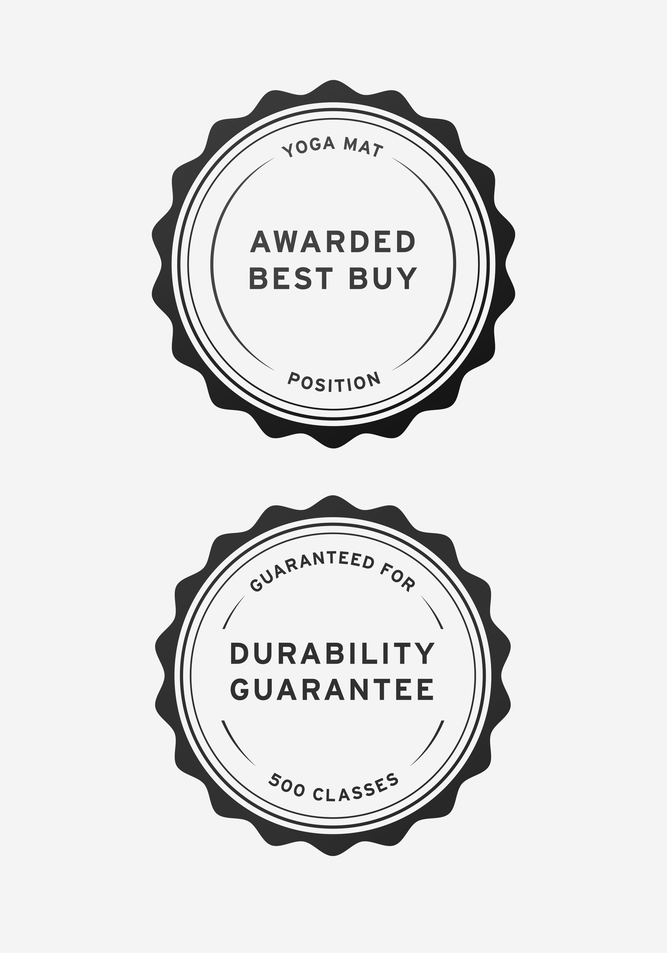 Yoga mat position 4mm Lucky pink/grey CASALL