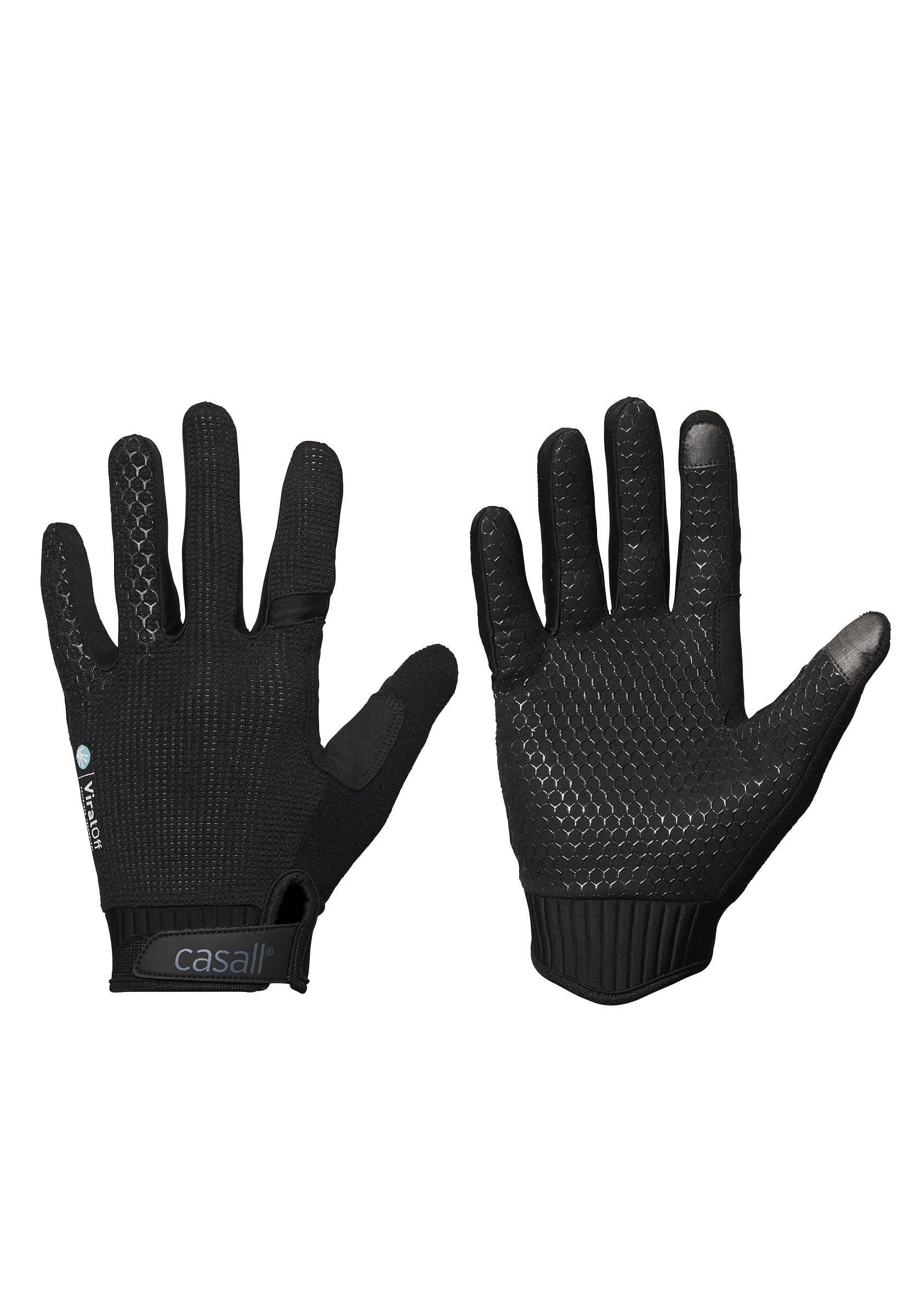 Long finger glove VO - Black