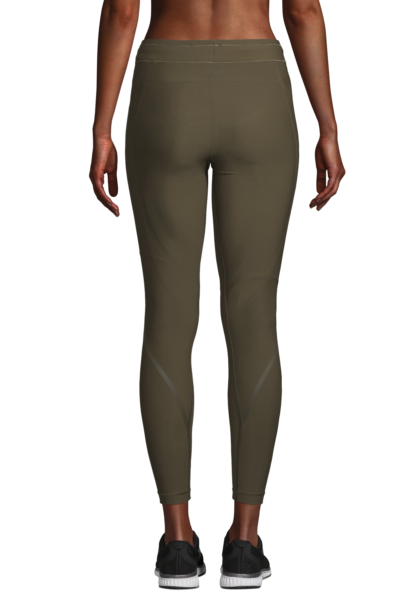 Sculpture Regular Waist Tights Forest Green CASALL