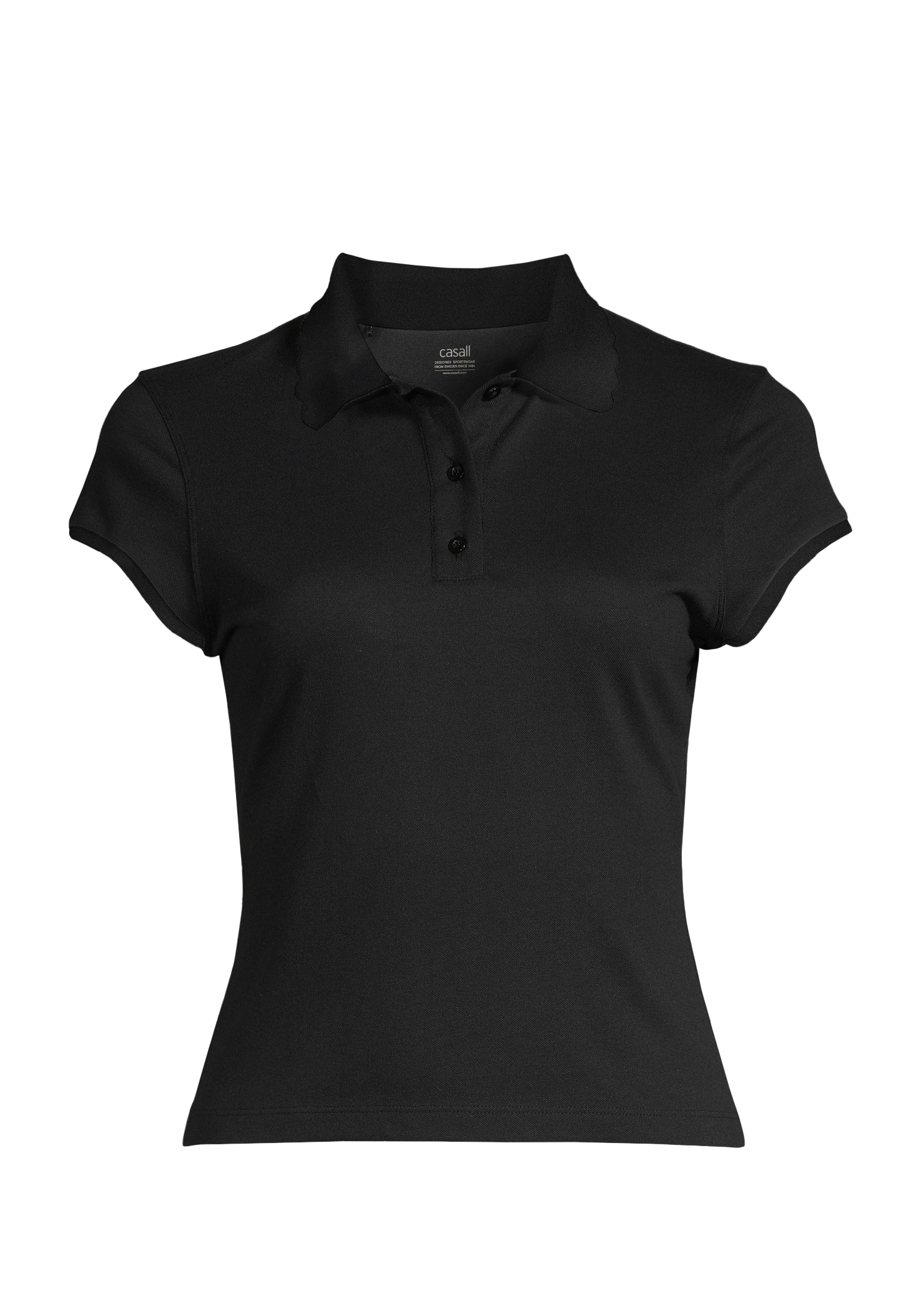Court Polo Shirt - Black