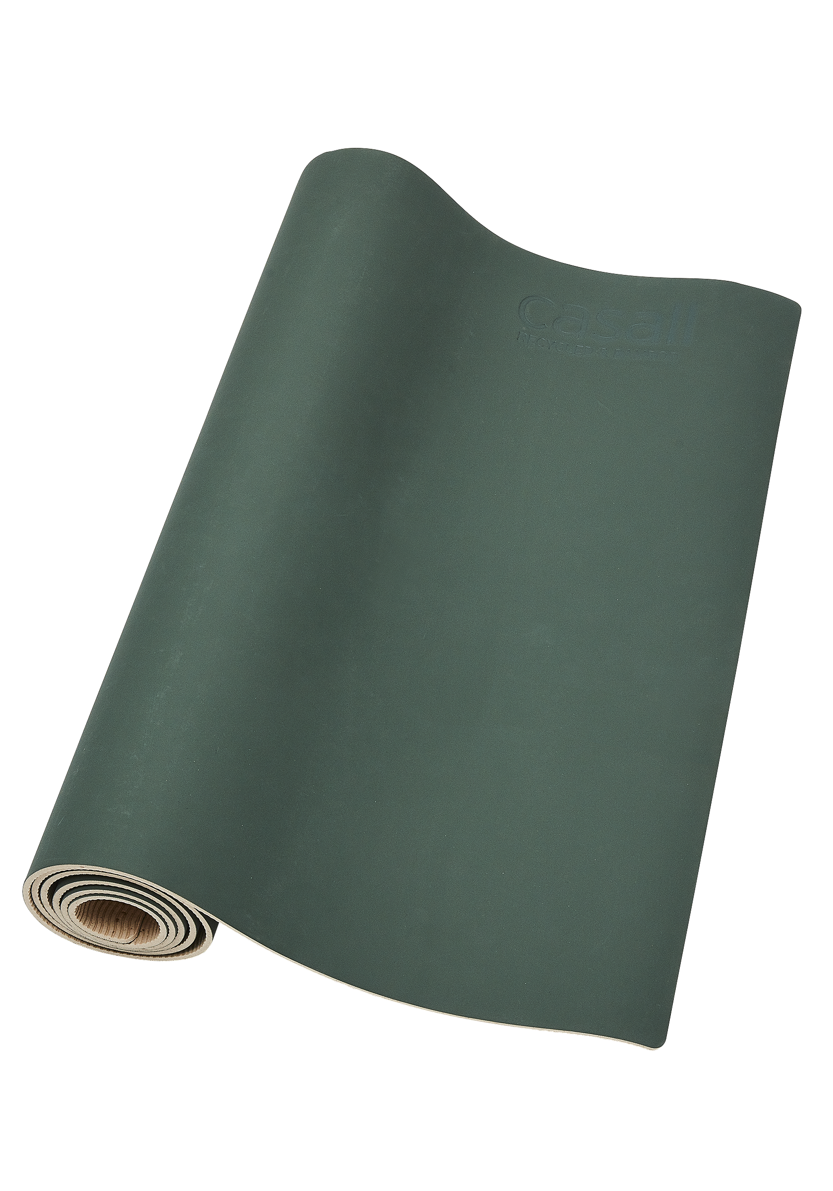 ECO Yoga mat Grip&Bamboo 4mm - Green/Natural