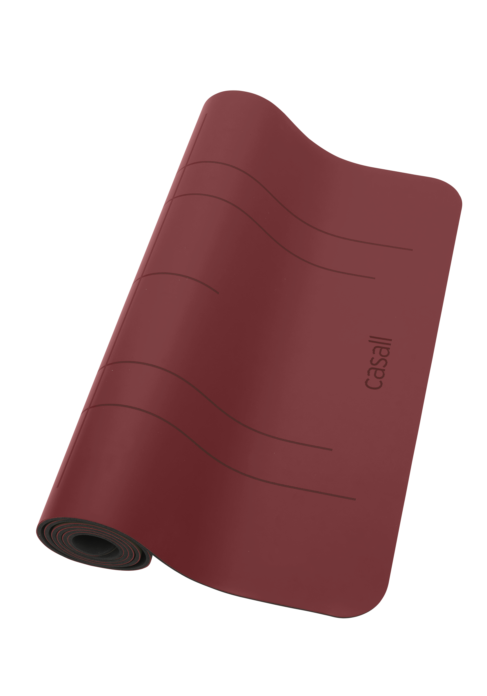 Yoga mat Grip&Cushion III 5mm - Evening Red