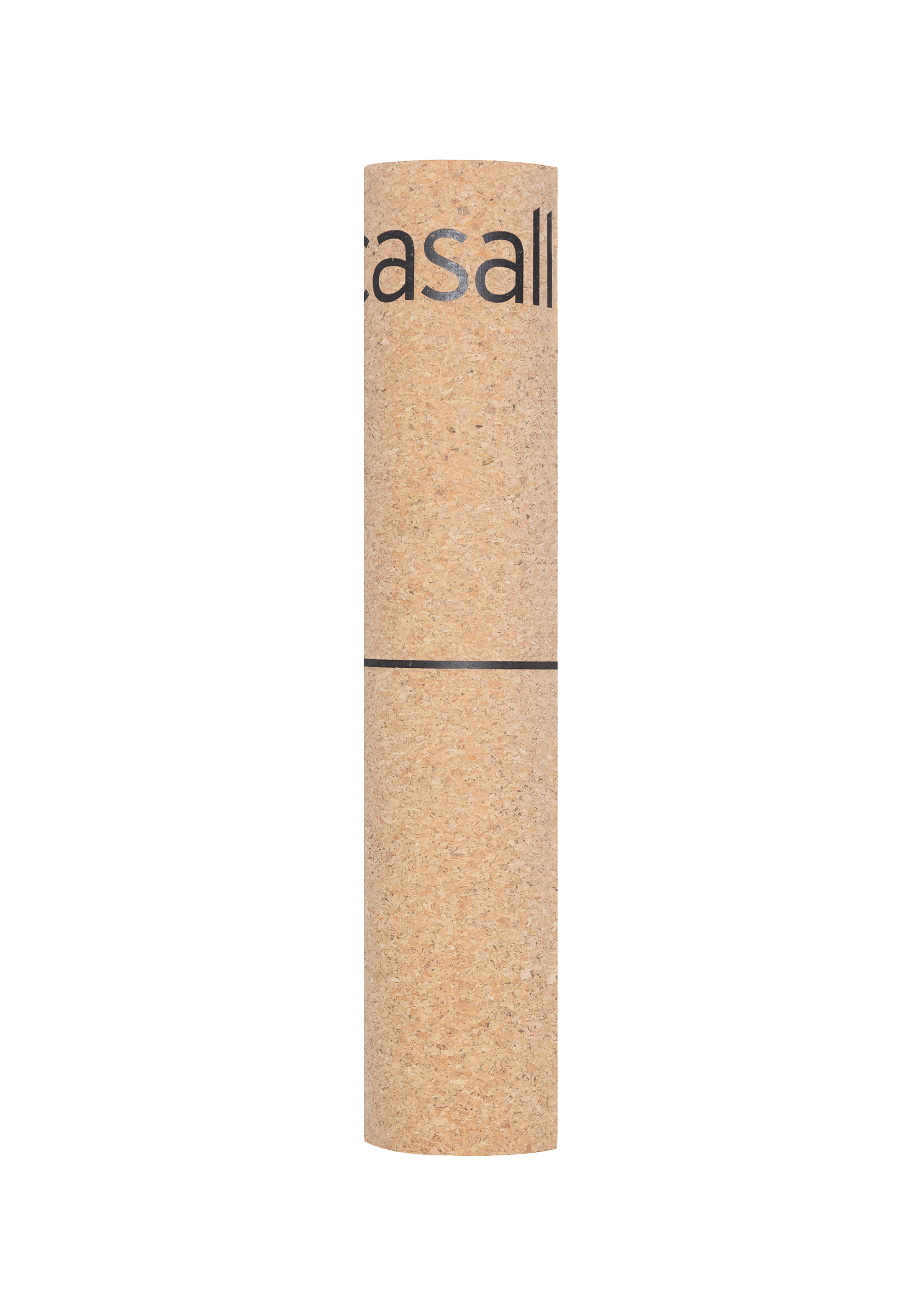 Yoga mat natural cork 5mm Natural cork/black CASALL